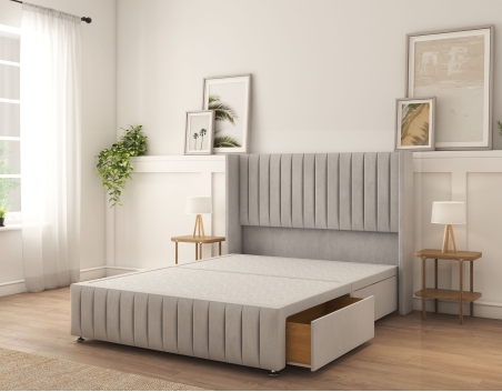 Camden Divan Bed | 6+ Sizes | Storage | 20+ Colors | Sloomy