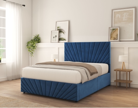 Amberley Divan Bed | 6+ Sizes | Storage | 16+ Colors | Sloomy