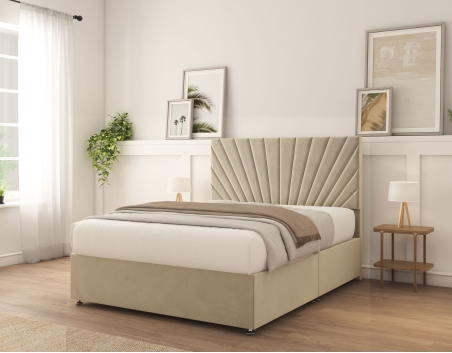 Kingsley Divan Bed | 6+ Sizes | Storage | 16+ Colors | Sloomy