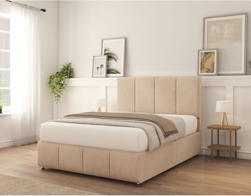 Lisbon Divan Bed With Mattress | 6+ Sizes | Storage | 16+ Colors | Sloomy