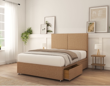 Montana Divan Bed With Mattress | 6+ Sizes | Storage | 16+ Colors | Sloomy