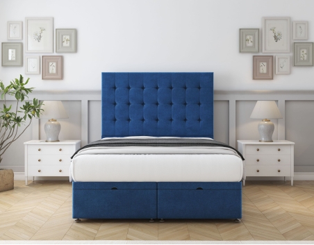 Alabama Ottoman Bed | 6+ Sizes | Storage | 20+ Colors | Sloomy