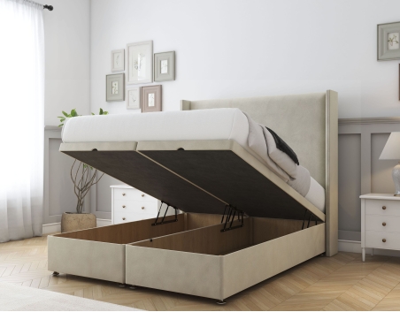 Devonshire Ottoman Bed | 6+ Sizes | Storage | 20+ Colors | Sloomy