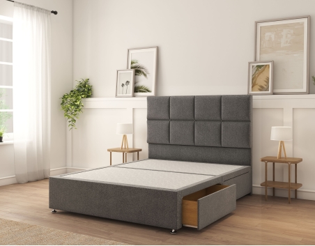 Brington Divan Bed | 6+ Sizes | Storage | 16+ Colors | Sloomy
