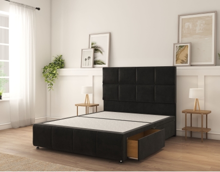 Sterling Divan Bed | 6+ Sizes | Storage | 16+ Colors | Sloomy