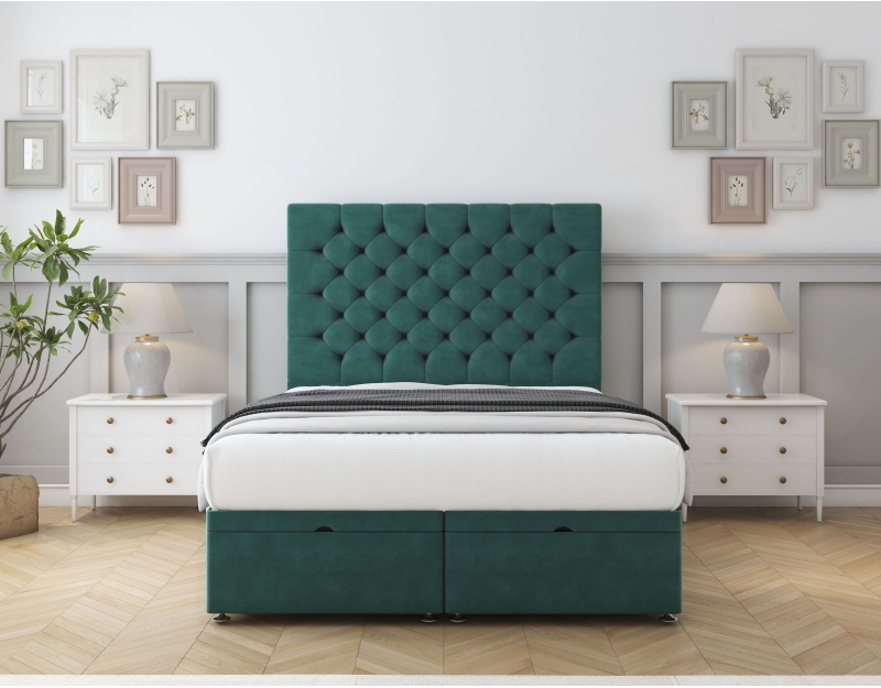 Mayfair Ottoman Bed | 6+ Sizes | Storage | 20+ Colors | Sloomy