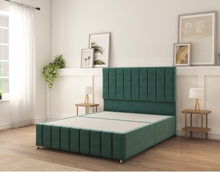 California Divan Bed With Mattress | 6+ Sizes | Storage | 16+ Colors | Sloomy